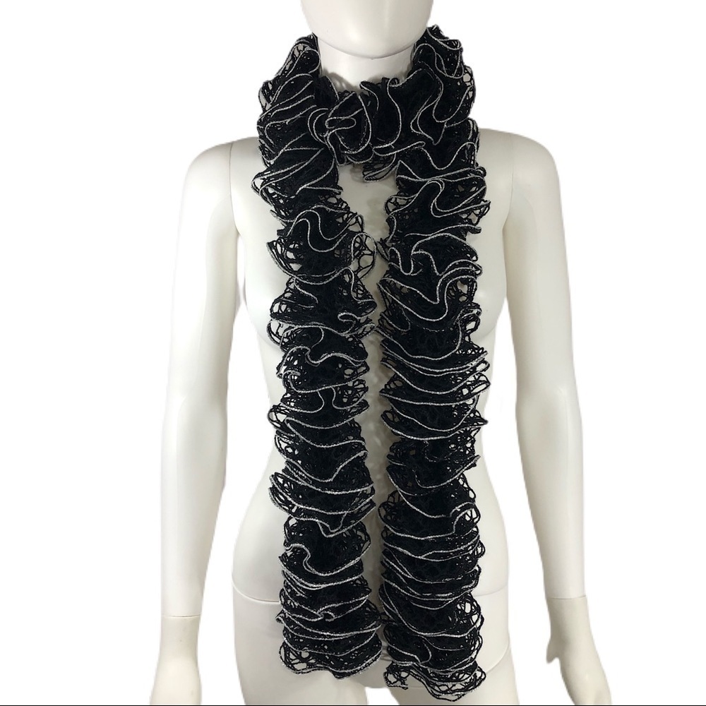 Handmade Spiral Crotchet Scarf